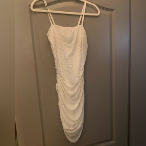 Medium white rhinestone dress